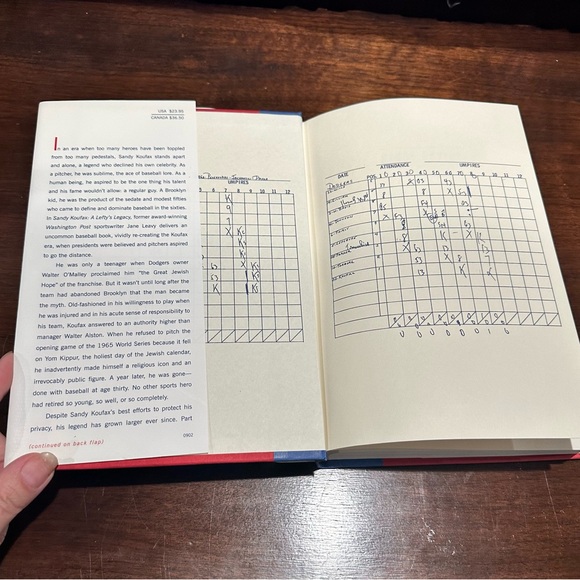 Sandy Koufax Book by Jane Leavy - Picture 2 of 8
